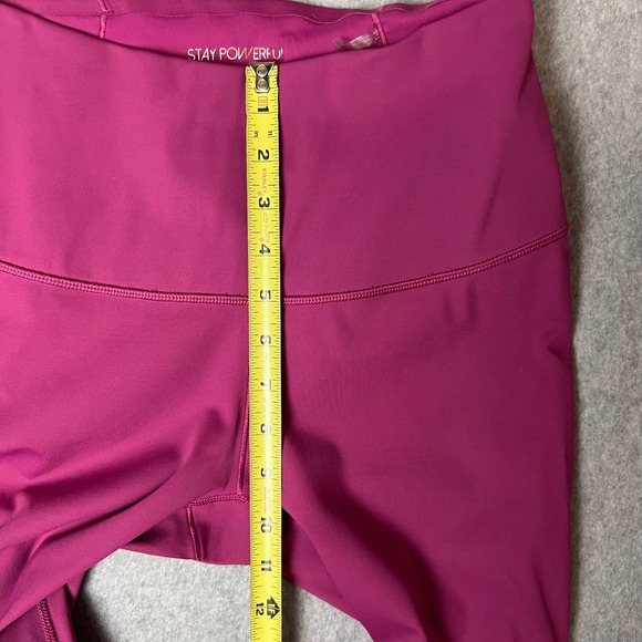 CALIA by Carrie Underwood High Waist Leggings Size M Magenta Athletic Workout - Picture 5 of 9